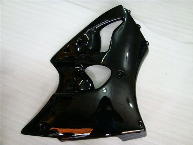 Lojas Carenagens Moto Kawasaki ZX6R 2000-2002 - Preto Brilhante