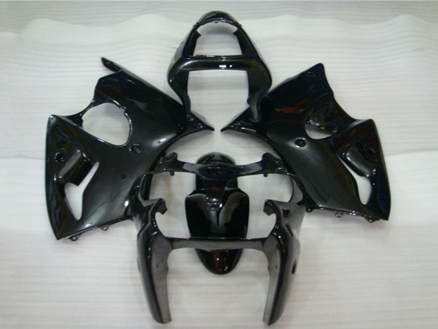 Lojas Carenagens Moto Kawasaki ZX6R 2000-2002 - Preto Brilhante