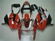 Lojas Carenagens Moto Kawasaki ZX6R 2000-2002 - Branco Vermelho Preto Brilhante