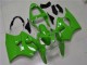Lojas Carenagens Moto Kawasaki ZX6R 2000-2002 - Verde Preto