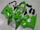 Lojas Carenagens Moto Kawasaki ZX6R 2000-2002 - Verde Preto