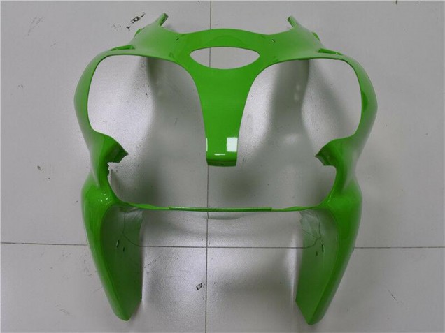 Lojas Carenagens Moto Kawasaki ZX6R 2000-2002 - Verde Preto