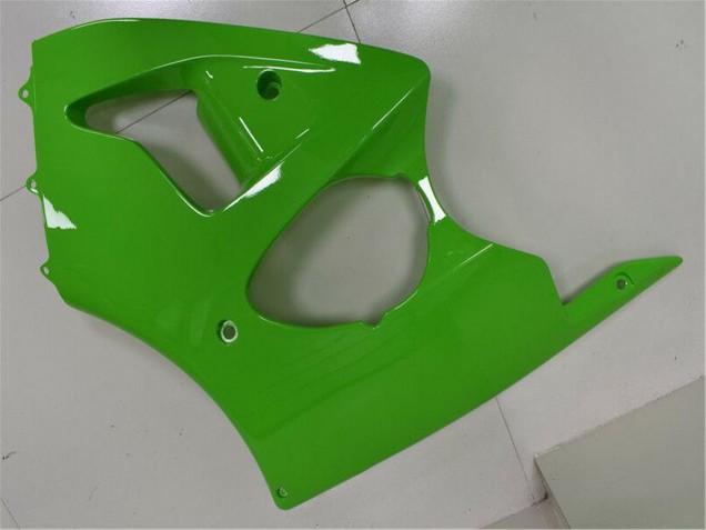Lojas Carenagens Moto Kawasaki ZX6R 2000-2002 - Verde Preto