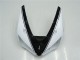 Lojas Carenagens Moto Kawasaki ZX6R 2005-2006 - Branco Preto Brilhante