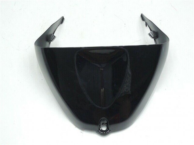 Lojas Carenagens Moto Kawasaki ZX6R 2005-2006 - Branco Preto Brilhante