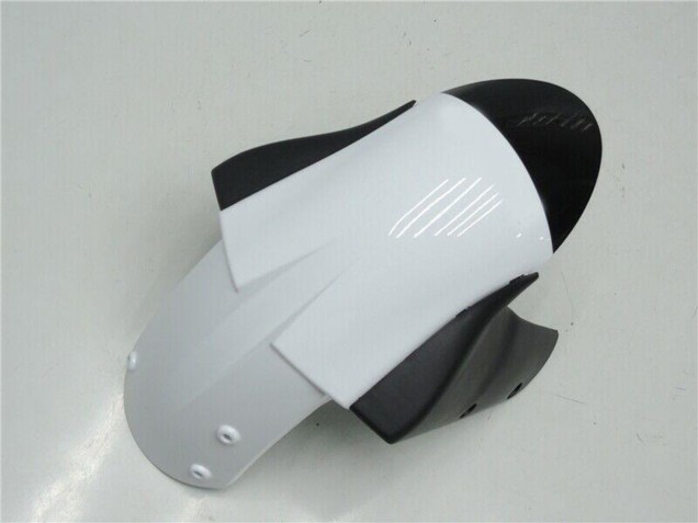 Lojas Carenagens Moto Kawasaki ZX6R 2005-2006 - Branco Preto Brilhante