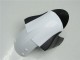 Lojas Carenagens Moto Kawasaki ZX6R 2005-2006 - Branco Preto Brilhante