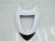 Lojas Carenagens Moto Kawasaki ZX6R 2005-2006 - Branco Preto Brilhante