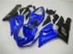Lojas Carenagens Moto Kawasaki ZX6R 2005-2006 - Azul Preto Fosco