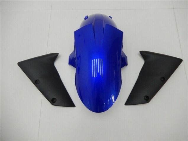 Lojas Carenagens Moto Kawasaki ZX6R 2005-2006 - Azul Preto Fosco