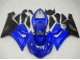 Lojas Carenagens Moto Kawasaki ZX6R 2005-2006 - Azul Preto Fosco