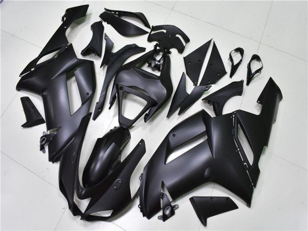 Lojas Carenagens Moto Kawasaki ZX6R 2007-2008 - Preto Fosco