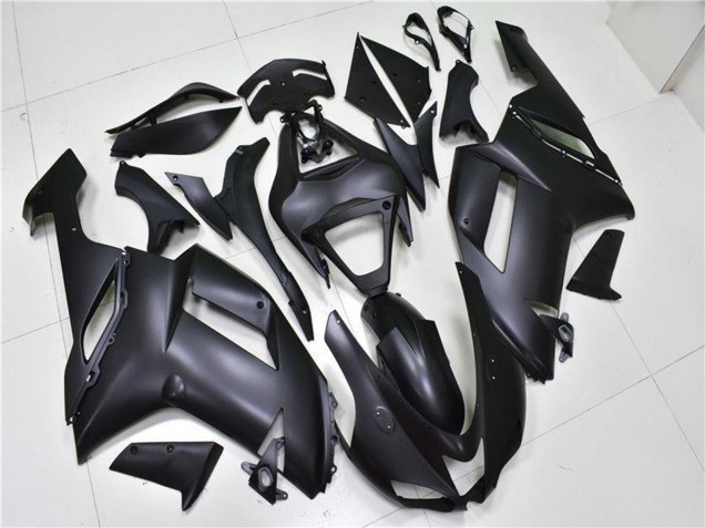 Lojas Carenagens Moto Kawasaki ZX6R 2007-2008 - Preto Fosco