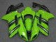 Lojas Kits Carenagem Moto Kawasaki ZX6R 2007-2008 - Verde Preto