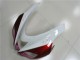 Lojas Carenagens Moto Kawasaki ZX6R 2007-2008 - Branco Preto Vermelho