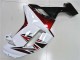 Lojas Carenagens Moto Kawasaki ZX6R 2007-2008 - Branco Preto Vermelho