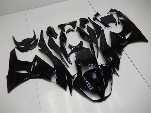 Lojas Carenagens Moto Kawasaki ZX6R 2009-2012 - Preto Brilhante