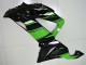 Lojas Carenagem Moto Kawasaki ZX6R 2013-2018 - Verde Preto Brilhante