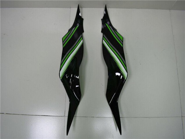 Lojas Carenagem Moto Kawasaki ZX6R 2013-2018 - Verde Preto Brilhante