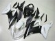 Lojas Carenagens ABS Kawasaki ZX6R 2013-2018 - Branco Preto Fosco