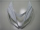 Lojas Carenagens ABS Kawasaki ZX6R 2013-2018 - Branco Preto Fosco