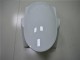 Lojas Carenagens ABS Kawasaki ZX6R 2013-2018 - Branco Preto Fosco