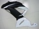 Lojas Carenagens ABS Kawasaki ZX6R 2013-2018 - Branco Preto Fosco