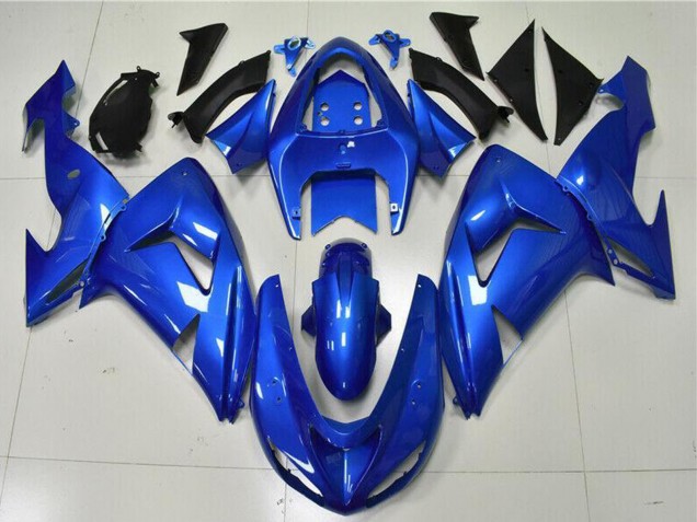 Lojas Carenagem Moto Kawasaki ZX10R 2006-2007 - Azul