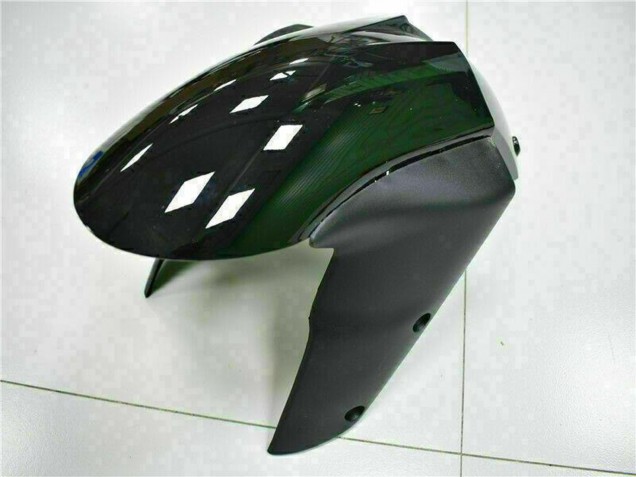Lojas Kits Carenagem Moto Kawasaki ZX10R 2006-2007 - Preto Brilhante Vermelho Chama