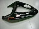 Lojas Kits Carenagem Moto Kawasaki ZX10R 2006-2007 - Preto Brilhante Vermelho Chama