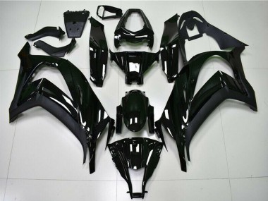 Lojas Carenagens Moto Kawasaki ZX10R 2011-2015 - Preto Brilhante
