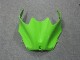 Lojas Carenagem Moto Kawasaki ZX14R ZZR1400 2006-2011 - Verde Preto Brilhante