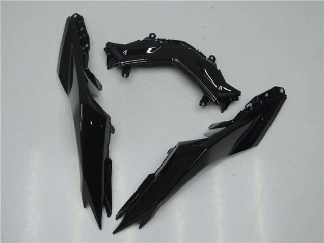 Lojas Carenagens Moto Kawasaki Ninja 300 EX300R 2013-2024 - Preto Brilhante Preto Fosco
