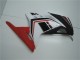 Lojas Carenagens Moto Kawasaki Ninja 300 EX300R 2013-2024 - Branco Vermelho Preto