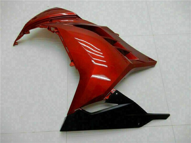 Lojas Carenagens Moto Kawasaki Ninja 300 EX300R 2013-2024 - Vermelho Preto