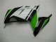 Lojas Carenagens Moto Kawasaki Ninja 300 EX300R 2013-2024 - Branco Verde Preto