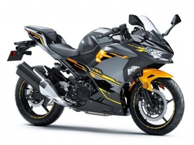 Lojas Carenagens Moto Kawasaki EX400 2018-2024 - Preto Cinzento Laranja