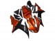 Lojas Carenagens Moto Yamaha YZF R1 2002-2003 - Laranja Preto Fosco