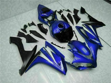 Lojas Carenagem Moto Yamaha YZF R1 2007-2008 - Azul Branco Preto