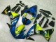 Lojas Carenagens Moto Yamaha YZF R1 2009-2011 - Azul Amarelo Tubarão