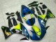 Lojas Carenagens Moto Yamaha YZF R1 2009-2011 - Azul Amarelo Tubarão