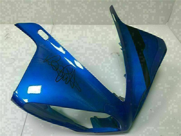 Lojas Carenagens Moto Yamaha YZF R1 2009-2011 - Azul Amarelo Tubarão