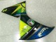 Lojas Carenagens Moto Yamaha YZF R1 2009-2011 - Azul Amarelo Tubarão
