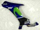 Lojas Carenagens Moto Yamaha YZF R1 2015-2019 - Azul Prata Preto Verde MoviStar