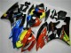 Lojas Carenagens Moto Yamaha YZF R6 2006-2007 - Amarelo Azul Vermelho Preto Brilhante Tubarão