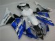Lojas Carenagens Moto Yamaha YZF R6 2008-2016 - Branco Azul Preto ENEOS Semakin Didepan