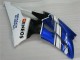 Lojas Carenagens Moto Yamaha YZF R6 2008-2016 - Branco Azul Preto ENEOS Semakin Didepan