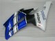 Lojas Carenagens Moto Yamaha YZF R6 2008-2016 - Branco Azul Preto ENEOS Semakin Didepan