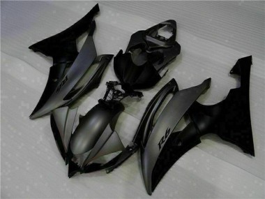 Lojas Carenagem Moto Yamaha YZF R6 2008-2016 - Preto Fosco
