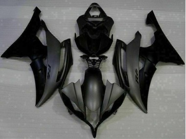 Lojas Carenagem Moto Yamaha YZF R6 2008-2016 - Preto Fosco